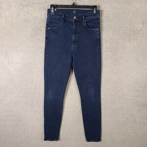 Citizens of Humanity Jeans Womens 28 Blue Chrissy High Rise‎ Skinny Dark Wash
